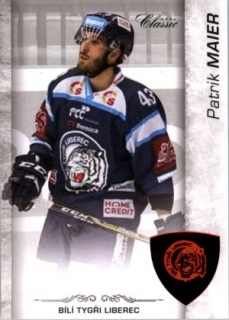 Hokejová karta Patrik Maier OFS 17/18 S.II. Red