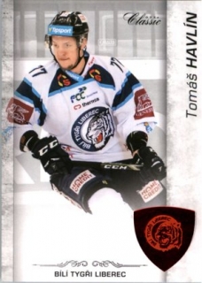 Hokejová karta Tomáš Havlín OFS 17/18 S.II. Red