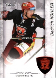 Hokejová karta Bedřich Köhler OFS 17/18 S.II. Red