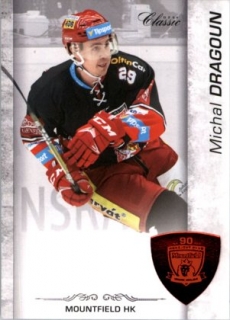 Hokejová karta Michal Dragoun OFS 17/18 S.II. Red