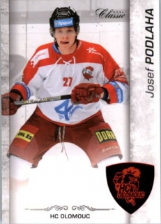 Hokejová karta Josef Podlaha OFS 17/18 S.II. Red 