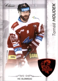 Hokejová karta Tomáš Houdek OFS 17/18 S.II. Red 