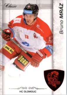 Hokejová karta Bruno Mráz OFS 17/18 S.II. Red 