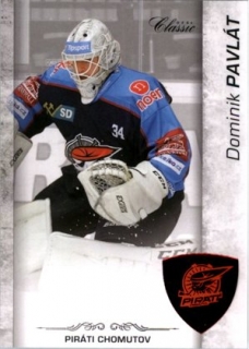 Hokejová karta Dominik Pavlát OFS 17/18 S.II. Red