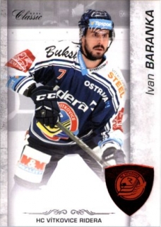 Hokejová karta Ivan Baranka OFS 17/18 S.II. Red