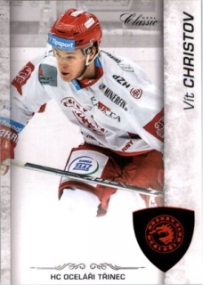Hokejová karta Vit Christov OFS 17/18 S.II. Red