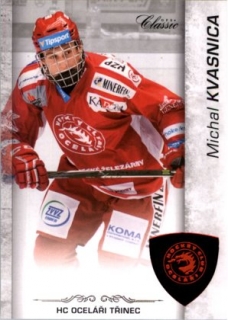 Hokejová karta Michal Kvasnica OFS 17/18 S.II. Red