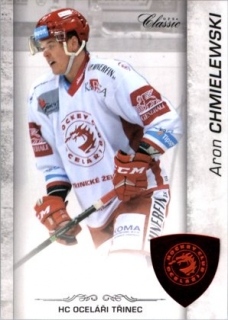 Hokejová karta Aron Chmielewski OFS 17/18 S.II. Red