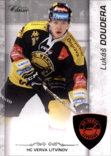 Hokejová karta Lukáš Doudera OFS 17/18 S.II. Red 