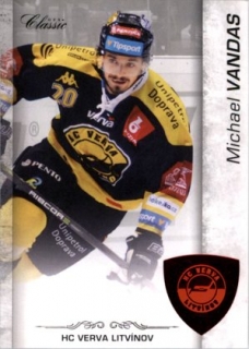 Hokejová karta Michal Vandas OFS 17/18 S.II. Red 