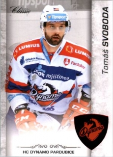 Hokejová karta Tomáš Svoboda OFS 17/18 S.II. Red 