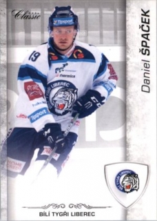 Hokejová karta Daniel Špaček OFS 2017-18 Série 2 řadová hokejová karta č. 213