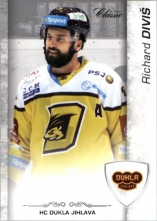 Hokejová karta Richard Diviš OFS 2017-18 Série 2 řadová hokejová karta č. 398