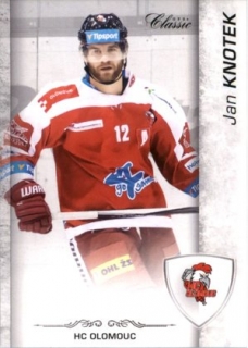 Hokejová karta Jan Knotek OFS 2017-18 Série 2 řadová hokejová karta č. 276