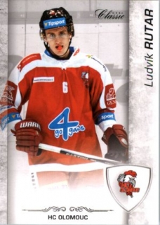Hokejová karta Ludvík Rutar OFS 2017-18 Série 2 řadová hokejová karta č. 477