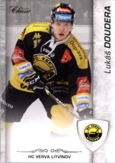 Hokejová karta Lukáš Doudera OFS 2017-18 Série 2 řadová hokejová karta č. 346