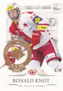 hokejová karta Ronald Knot OFS 14/15 Expo Brno