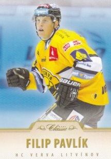Hokejová karta Filip Pavlík OFS 2015-16 Série 1 Blue