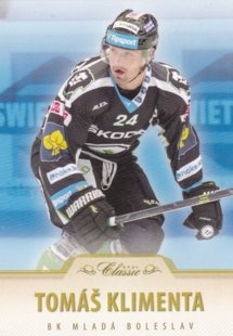 Hokejová karta Tomáš Klimenta OFS 2015-16 Série 1 Blue