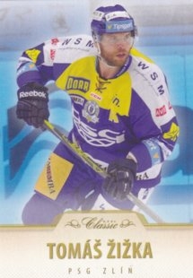 Hokejová karta Tomáš Žižka OFS 2015-16 Série 1 Blue