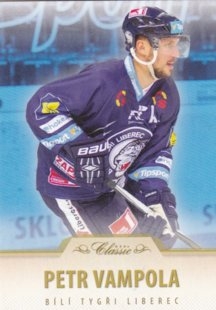 Hokejová karta Petr Vampola OFS 2015-16 Série 1 Blue