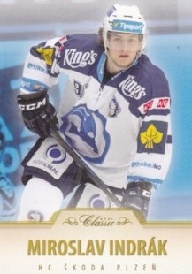 Hokejová karta Miroslav Indrák OFS 2015-16 Série 1 Blue