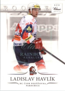 hokejová karta Ladislav Havlík OFS 14-15 Série II. Rainbow