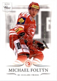 hokejová karta Michael Foltýn OFS 14/15 Glacier S.II