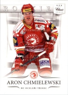 hokejová karta Aron Chmielewski OFS 14/15 Glacier S.II