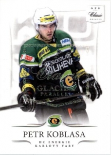 hokejová karta Petr Koblasa OFS 14/15 Glacier S.II