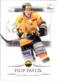 hokejová karta Filip Pavlík OFS 14/15 Glacier S.II