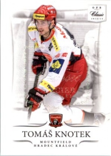 hokejová karta Tomáš Knotek OFS 14/15 Glacier S.II