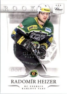 hokejová karta Radomír Heizer OFS 14/15 Glacier S.II