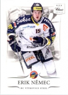 hokejová karta Erik Němec OFS 14/15 Glacier S.II
