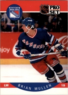 Hokejová karta Brian Mullen ProSet 90-91 řadová č. 203