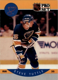 Hokejová karta Steve Tuttle ProSet 90-91 řadová č. 273
