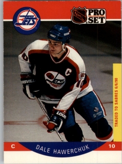 Hokejová karta Dale Hawerchuk ProSet 90-91 řadová č. 330