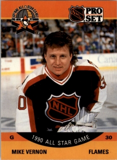 Hokejová karta Mike Vernon ProSet 90-91 All Star Game č. 338