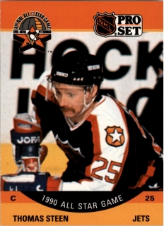Hokejová karta Thomas Steen ProSet 90-91 All Star Game č. 356