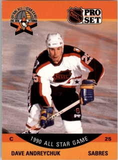Hokejová karta Dave Andreychuk ProSet 90-91 All Star Game č. 363