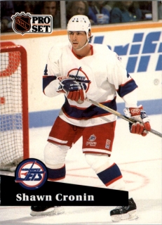 Hokejová karta Shawn Cronin ProSet 91-92 řadová č. 268
