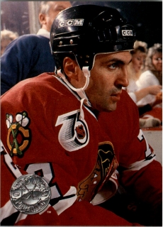 Hokejová karta John Tonelli ProSet Platinum 1991-92 řadová č. 22