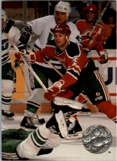Hokejová karta John MacLean ProSet Platinum 1991-92 řadová č. 70