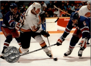 Hokejová karta Trevor Linden ProSet Platinum 1991-92 řadová č. 124