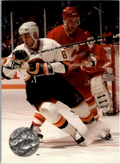 Hokejová karta Greg Adams ProSet Platinum 1991-92 řadová č. 125