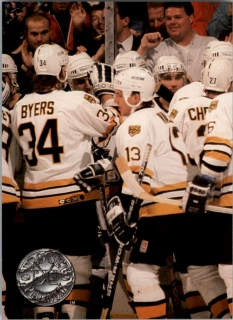 Hokejová karta Boston Bruins ProSet Platinum 1991-92 řadová č. 80