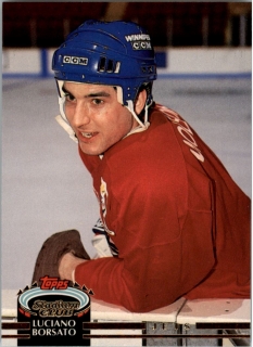 Hokejová karta Luciano Borsato Topps Stadium 1992-93 řadová č. 81