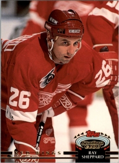 Hokejová karta Ray Sheppard Topps Stadium 1992-93 řadová č. 85