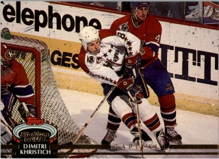 Hokejová karta Dimitri Khristich Topps Stadium 1992-93 řadová č. 86