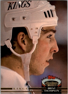 Hokejová karta Brent Thompson Topps Stadium 1992-93 řadová č. 92